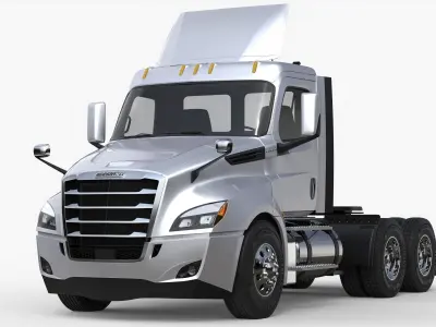 Freightliner Cascadia Day Cab 2017 - Present 3D model