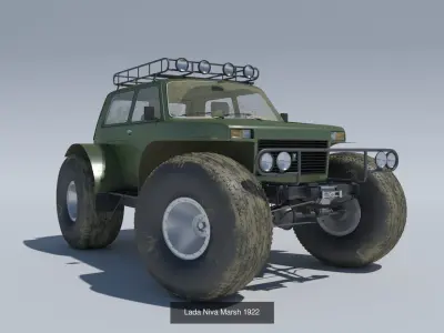 Special cars 3D Model Pack