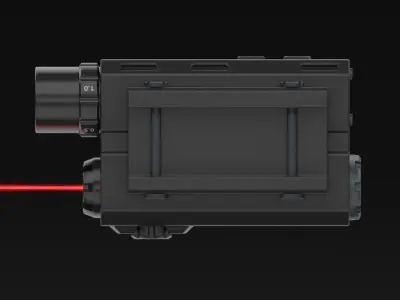 Tactical Laser Sight Type LOPAX-350 3D model