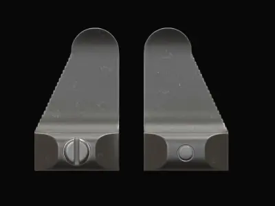 Daniel Defense Fixed Front Sight Low-poly 3D model