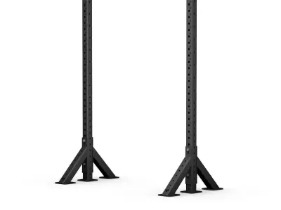 Self Standing Rig Low-poly 3D model