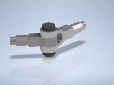 Knuckle Joint Low-poly 3D model