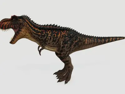 Tyrannosaurus Rex Low-poly 3D model 4