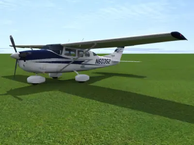 Cessna T-206 Stationair Free 3D model