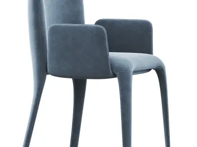 Modern dining chair 3D model purchase