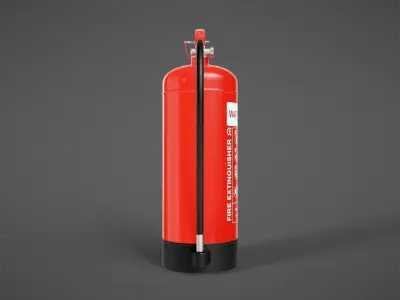 Water Mist Fire Extinguisher 3D model purchase