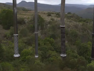 Medieval slavic weapons game asset  Low-poly 3D model