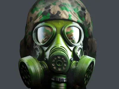 Helmet 3d model military combat Military Low-poly Low-poly 3D model purchase