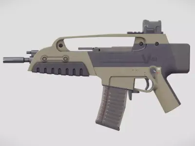 XM8 Compact Free low-poly 3D model