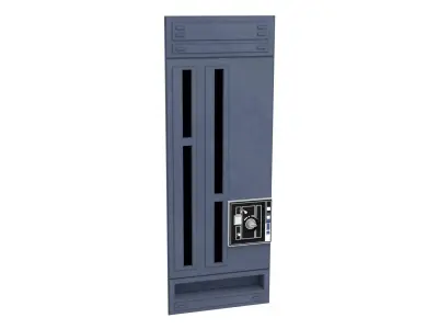 Death Star Wall Panel - F1 - 1-18 scale Kenner Hasbro 3D print model