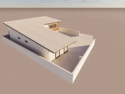 sgh house ginga architect 4 days sketch Free 3D model