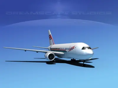 Boeing 767-200ER Leisure 3D model