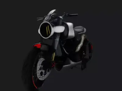 Luxury Sport Motorcycle 3D Model Method 143 Style High Detail 3D model