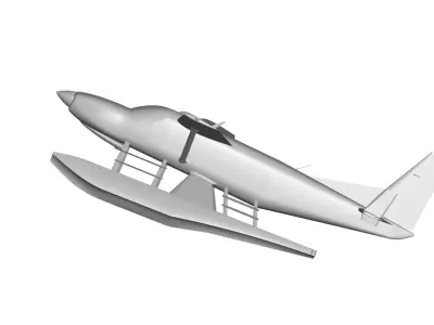 CESSNA CE 208 AMPHIBIAN 3D model purchase