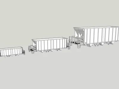 Dura-Max Hopper HO O N Scales 3D print model