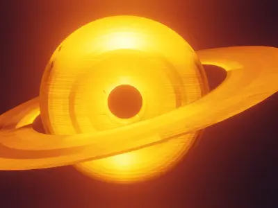 Black hole  Free 3D model