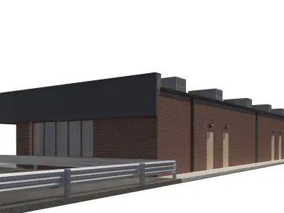 Retail-078 Retail Store 3D model