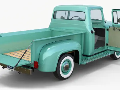 1956 Ford F-100 3D model