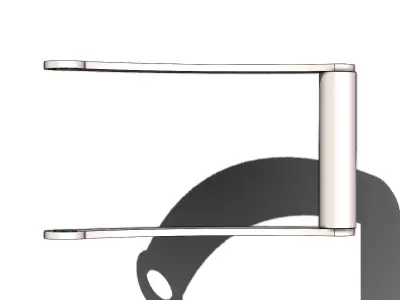 Rolo Apalpador Feeler Roller 3D model