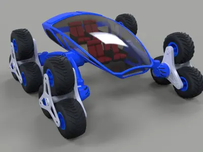 Rover II 3D model