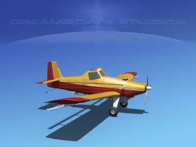 EMB-202A Ipanema V04 3D model