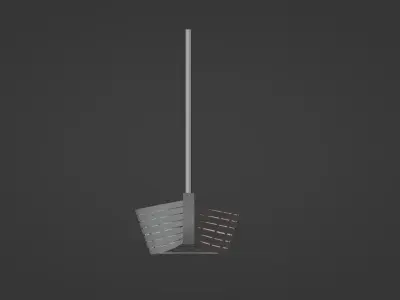 Simple Boat Low-poly 3D model
