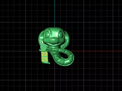 SNAKE Free 3D model buy