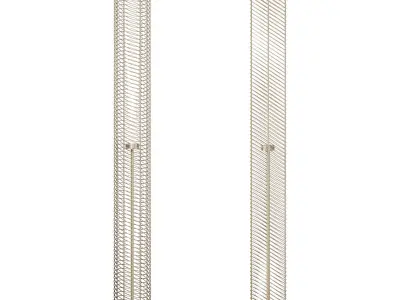 roche bobois ring floor lamp 3D model