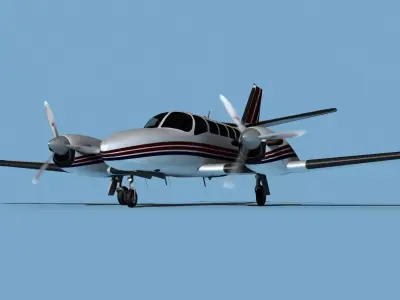 Cessna F406 Caravan II V04 3D model