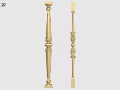 Decorative Balusters 3D print model