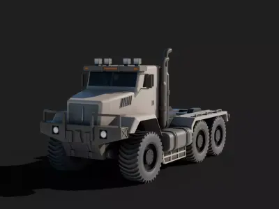 Landscaping Truck 3D model