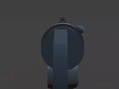 MP-40 low-poly Low-poly 3D model