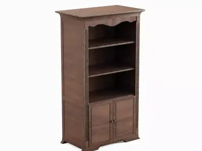 Antique Cupboard 01 Low-poly 3D model