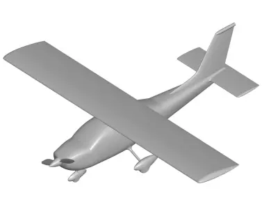 Cessna 177 Cardinal 3D model purchase