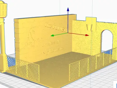 The Punisher Vs Undeads nightmare 3D print model