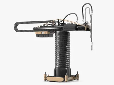 Apis Cor House Construction 3D Printer 3D model