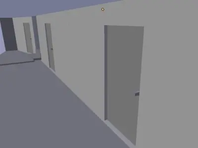 yacht with interiors 3D model