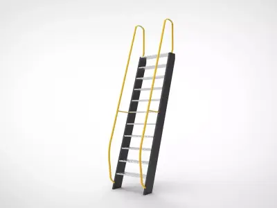 Stairs ship 3D print model