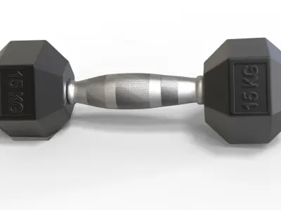 Dumbbells dumbbell 3D model
