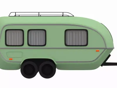 Caravan 02 3D model