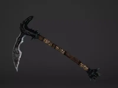 Rippers Blade Low-poly 3D model