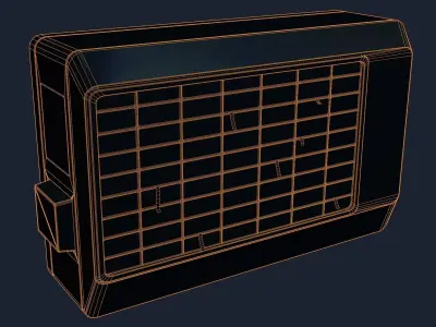 Air Conditioner Unit and Refrigeration Machine Game Ready Low-poly 3D model order