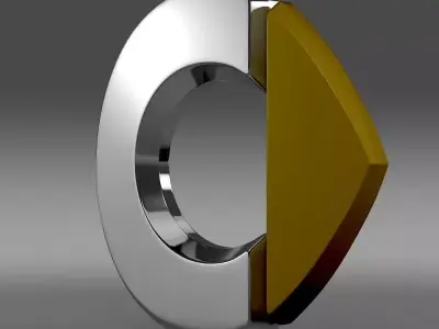 smart logo 3D model by Sergey