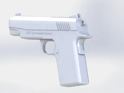 Pistol Colt Combat 3D model