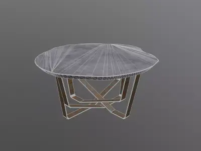 Coffee table RUDE 3D model