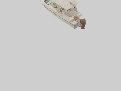 Boating Trip model 3D model