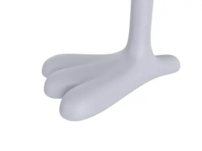 Bird Leg 001 3D model purchase