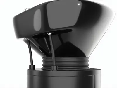 Hairdresser Sink Washing Station 3D model