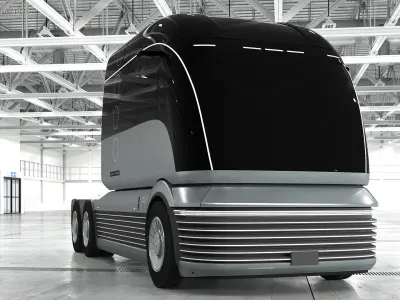  Hydrogen Concept Semi Truck 