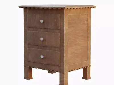 Old Wooden Dresser Pack